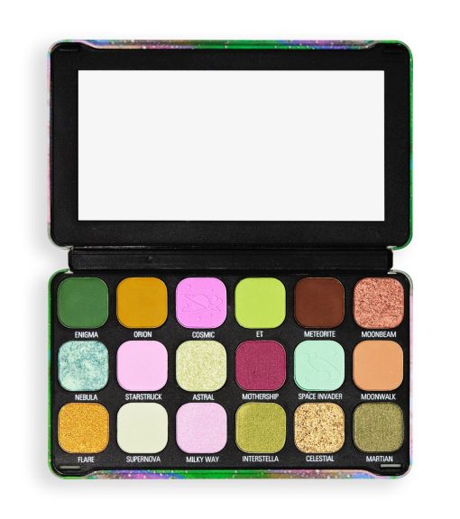 Revolution - Paleta de Sombras Forever Flawless - Astro Nova Green - Imagen 2