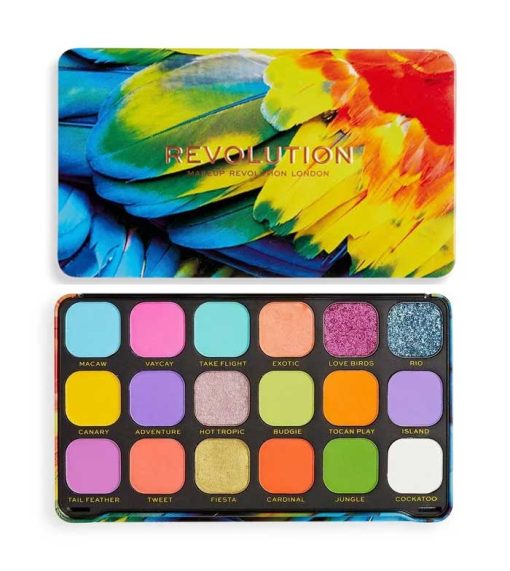 Revolution - Paleta de Sombras Forever Flawless - Birds Of Paradise