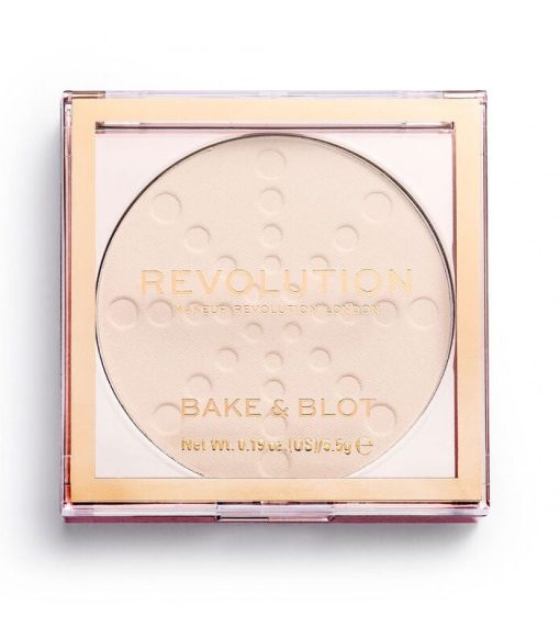 Revolution - Polvos Compactos Bake & Blot - Translucent