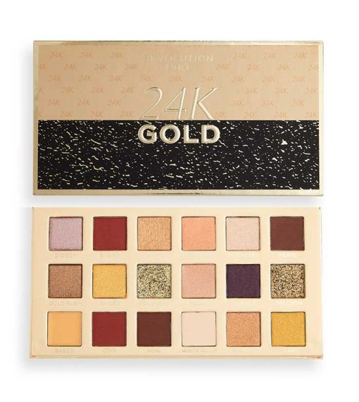 Revolution Pro - *24K Gold* - Paleta de sombras 24K Gold