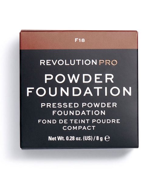 Revolution Pro - Base de maquillaje en polvo Pro Powder Foundation - F18 - Image 3