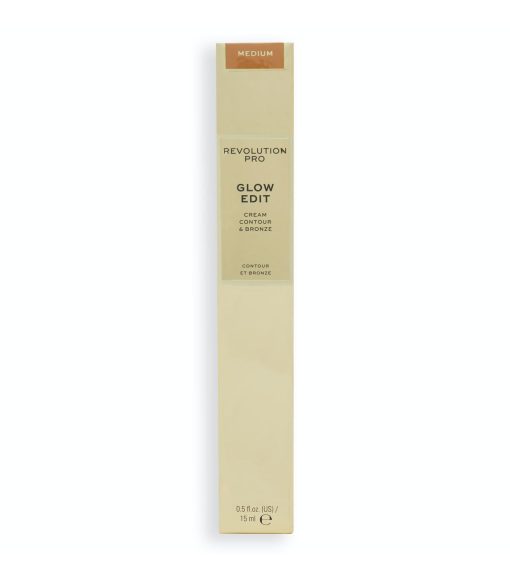 Revolution Pro - Bronceador y contorno en crema Glow Edit - Medium - Image 5