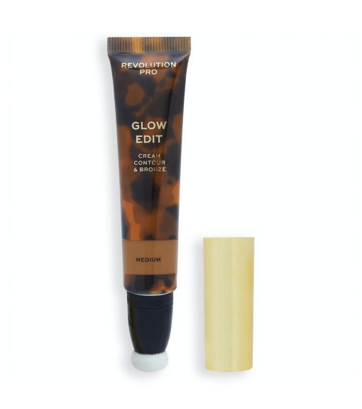 Revolution Pro - Bronceador y contorno en crema Glow Edit - Medium