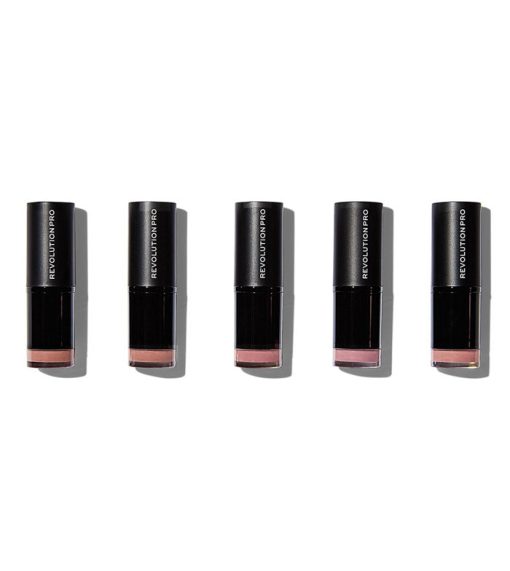 Revolution Pro - Colección de 5 Barra de labios - Matte Nude - Imagen 2