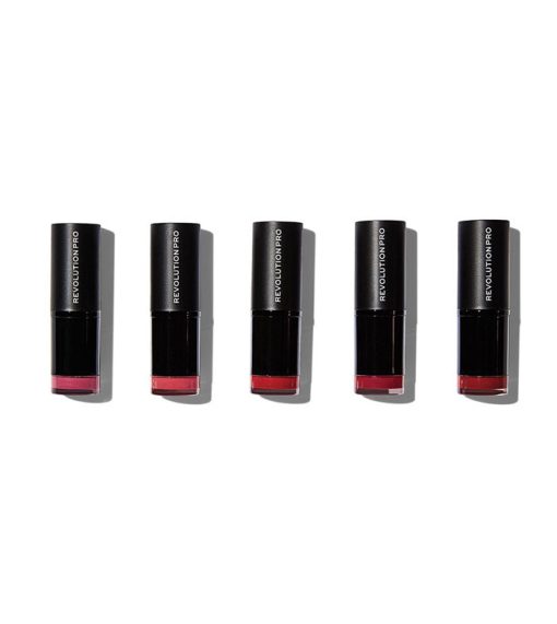 Revolution Pro - Colección de 5 Barra de labios - Matte Reds - Image 2