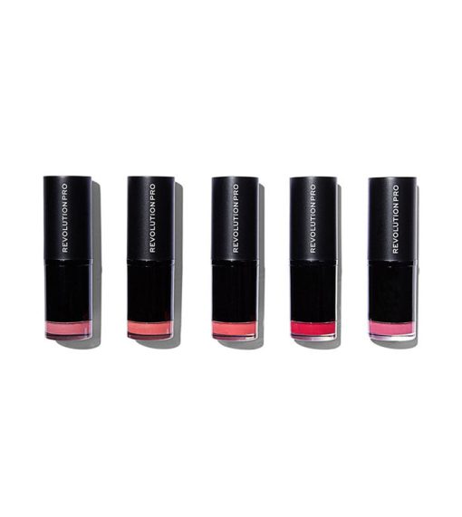 Revolution Pro - Colección de 5 Barra de labios - Pinks - Imagen 2