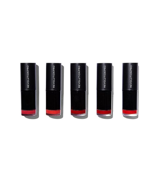 Revolution Pro - Colección de 5 Barra de labios - Reds - Imagen 2