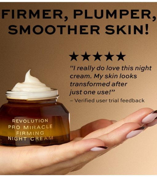 Revolution Pro - Crema de noche con colágeno Miracle Firming - Image 7