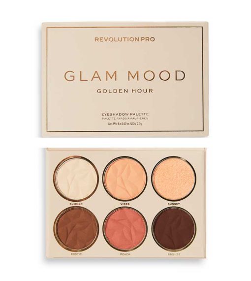 Revolution Pro - *Glam Mood* - Paleta de sombras de ojos - Golden Hour