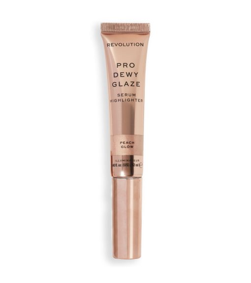 Revolution Pro - Iluminador en crema Dewy Glaze - Peach Glow - Imagen 2