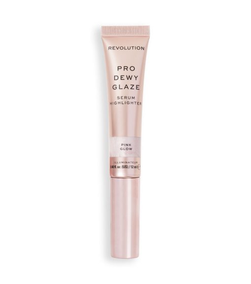 Revolution Pro - Iluminador en crema Dewy Glaze - Pink Glow - Image 2