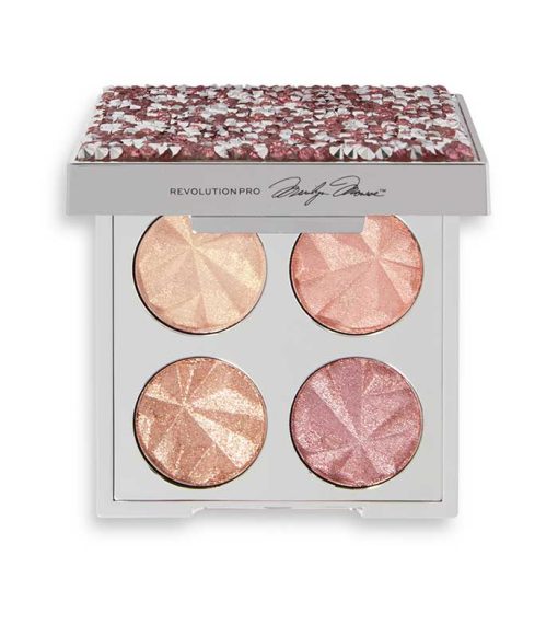 Revolution Pro - *Marilyn Monroe* - Paleta de sombras Eye Quad - Pink Crystal - Image 2