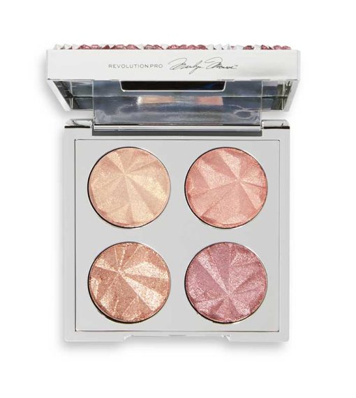 Revolution Pro - *Marilyn Monroe* - Paleta de sombras Eye Quad - Pink Crystal - Image 3