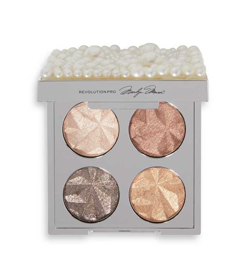 Revolution Pro - *Marilyn Monroe* - Paleta de sombras Eye Quad - White Pearl - Image 2