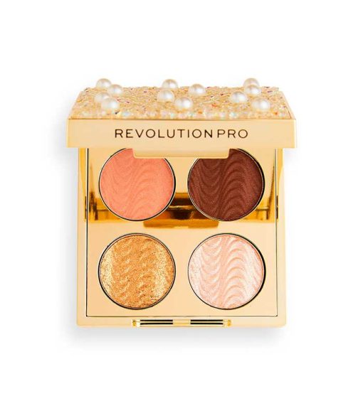 Revolution Pro - Paleta de sombras de ojos Ultimate Eye Look - Diamonds & Pearls - Image 2