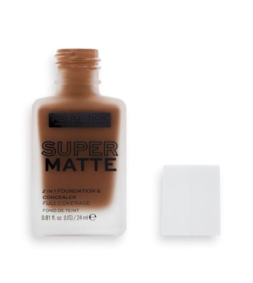 Revolution Relove - Base de maquillaje Super Matte - F15 - Imagen 2