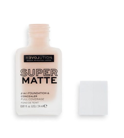 Revolution Relove - Base de maquillaje Super Matte - F4 - Image 2