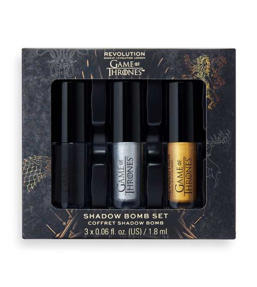 Revolution - *Revolution X Game of Thrones* - Set de sombras de ojos en crema Shadow Bomb - Image 4