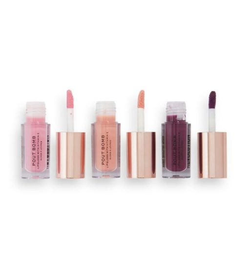 Revolution - Set de brillos de labios Sweet Candy Mini Pout Bomb - Imagen 2