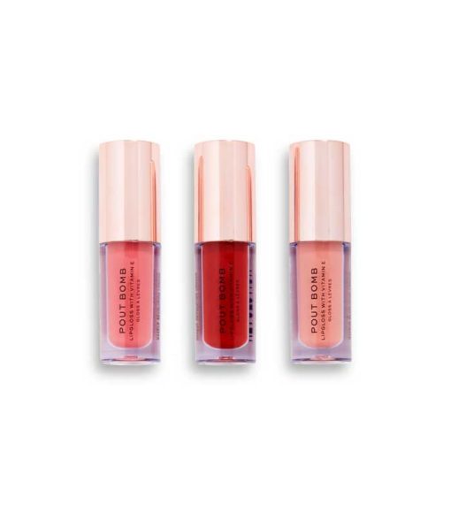 Revolution - Set de mini brillos de labios Pout Bomb - Caramel Apple - Imagen 2