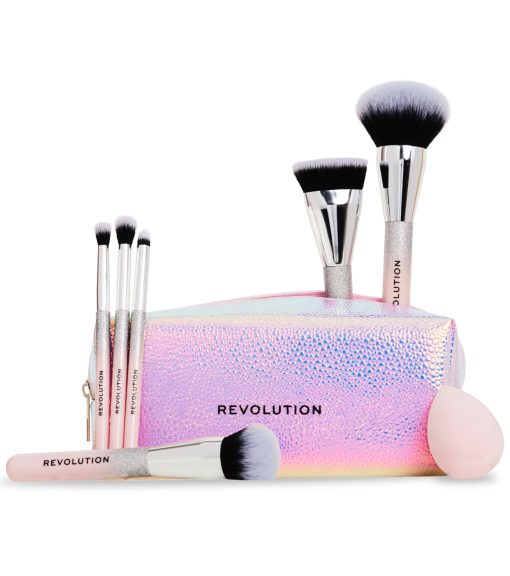 Revolution - Set de neceser con brochas de maquillaje Glam Up Brush Set - Image 2