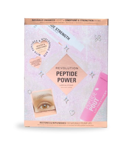 Revolution - Set Peptide Power - Sérum de pestañas y cejas   Tratamiento para labios - Imagen 2