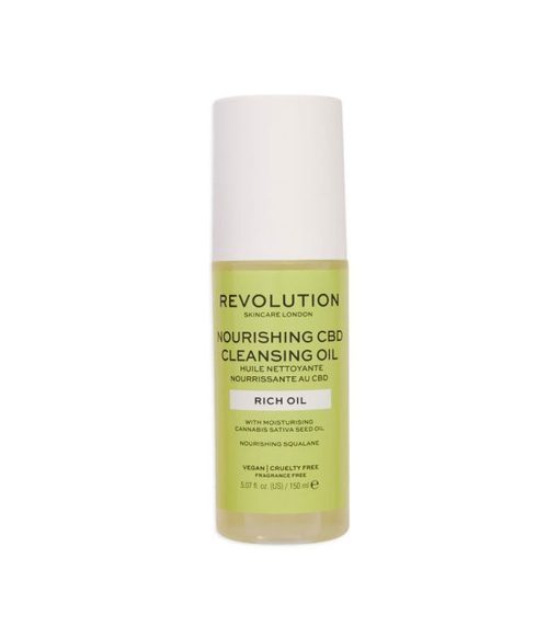 Revolution Skincare - Aceite limpiador nutritivo CBD