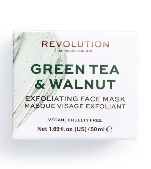 Revolution Skincare - Mascarilla exfoliante Green Tea & Walnut - Image 2