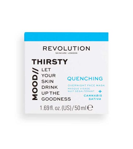 Revolution Skincare - Mascarilla facial de noche hidratante Thirsty Mood Quenching - Image 4