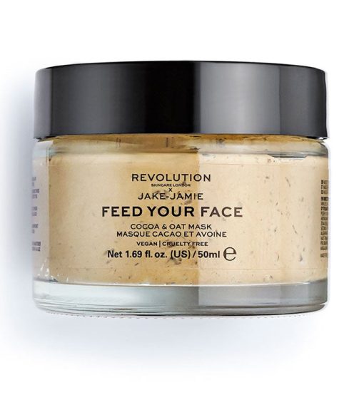 Revolution Skincare - Mascarilla hidratante x Jake-Jamie Feed your face - Cacao y avena