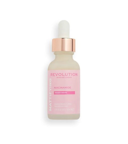 Revolution Skincare - Prebase con Niacinamida Mattifying Priming Drops