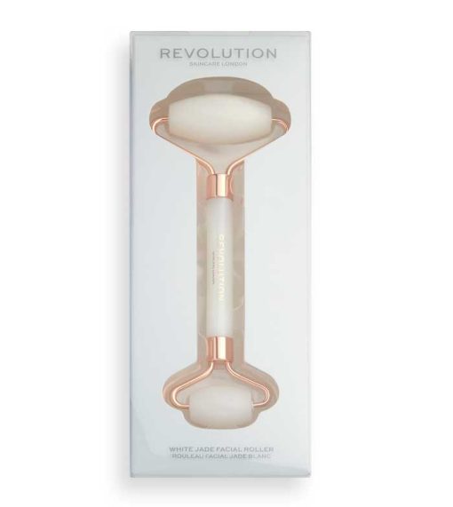 Revolution Skincare - Rodillo facial de jade blanco - Image 2