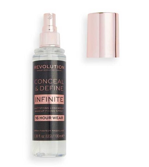 Revolution - Spray fijador de maquillaje Conceal & Define Infinite - Image 2