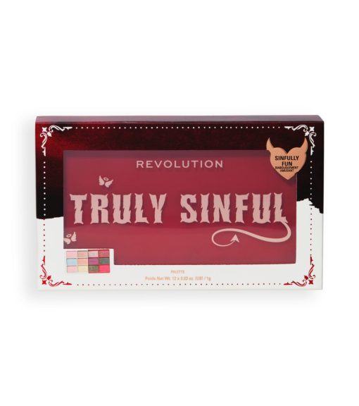 Revolution - *Truly Sinful Halloween* - Paleta de sombras de ojos Blood