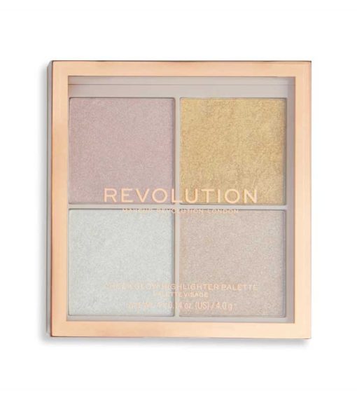 Revolution - *Ultimate Lights* - Paleta de iluminadores en polvo Cheek Glow Palette