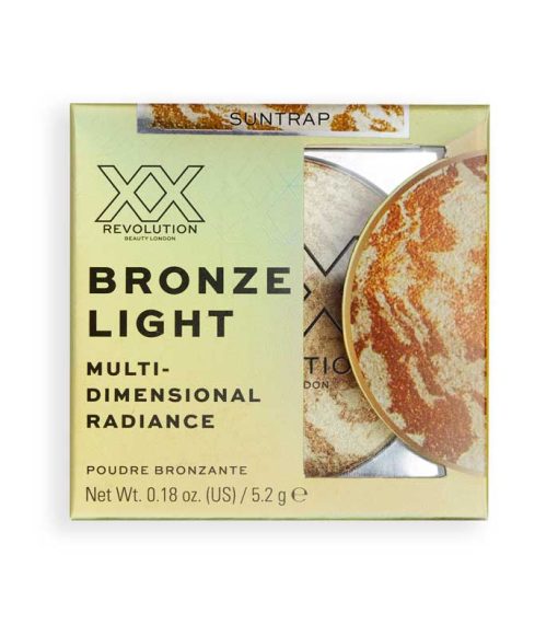 XX Revolution - Bronceador en polvo Bronze Light Marbled Bronzer - Suntrap Mid - Image 3