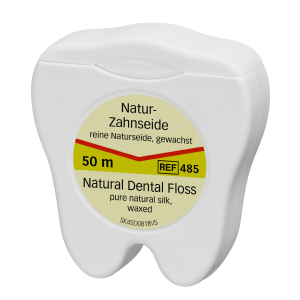 Naturzahnseide Becht pro medix, gewachst, Minze, 50 m