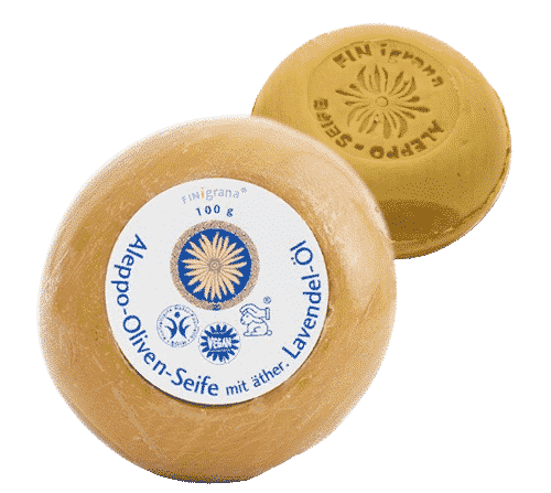 Aleppo Seife mit Lavendelöl – Duftseife – Pearl & Finigrana 100 g – Bild 2