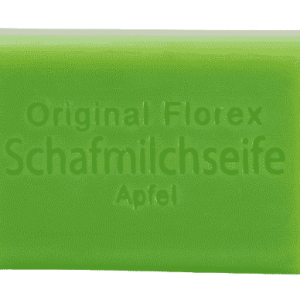 Seife mit bio Schafmilch und Apfel – Florex 100 g