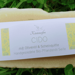 Bio Seife CIDO mit Lavendel & Zitrus – Palmölfrei – Küstenseife 80 g