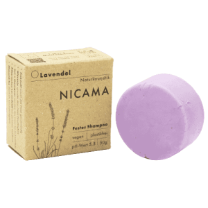 Festes Shampoo Lavendel – NICAMA 50 g