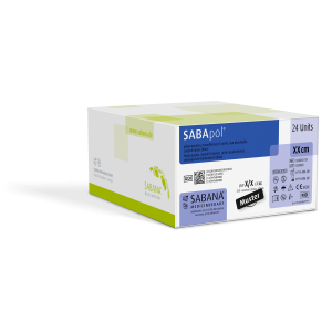 SABApol® – nicht resorbierbares Nahtmaterial, Polypropylen (PP), monofil, 24er-Packung