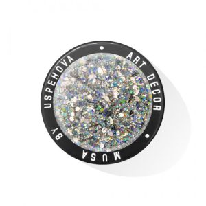 Nailart Glitter Kosmos – Silver